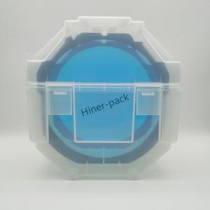 Black Transparent Wafer Storage Box Cassette For Semiconductor Materials Handling