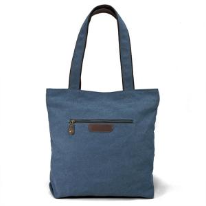 Promotional high  quality  Folding men canvas  bag cotton  portable  informal casual tote  handbag for  traveling
