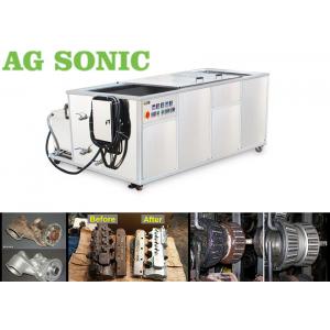 China Oil Diesel Engine Block Ultrasonic Cleaning Machine With Oil Filter Transducer 28Khz supplier