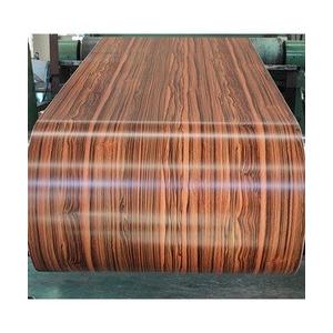 Wood Pattern RAL Colors Prepainted Galvanized Steel Coil PPGI PPGL Steel Coil