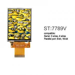 Horizontal 2.8 Inch 240x320 IPS TFT LCD Display With 600 Nits White LED 40 PIN FPC