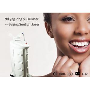 China Skin Lightening Nd Yag Laser Hair Removal Machine Long Pulse 1064nm Wavelength supplier