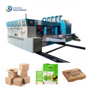 Multi Colours Carton Printing Machine Automatic Paper Feeder For Corrugating Boxes