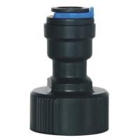 China Convenient Assembly Water Hose Quick Connect Fittings , 3/4 Tube OD Quick Connect Coupling For Water on sale