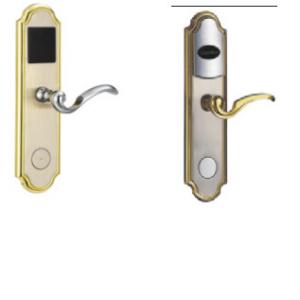 China Zinc Alloy Electronic Hotel Locks  B Range Lock Cylinder With Inner Curve Handle supplier