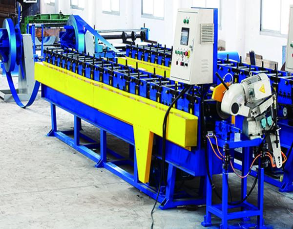 Easy Operate Square Steel Ceiling Support Pipe Making Machine 0.2-0.5mm