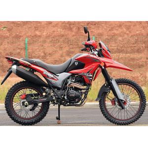 Red Color Dirt Bike Style Motorcycle , High Reliability Small Off Road Motorbike