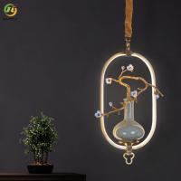 China All Copper Luxury Branch Art Single Pendant Light For Aisle Bedroom Living Room on sale