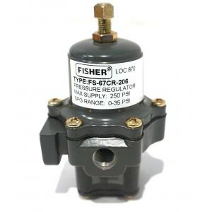 FS-67CR-206 Pressure Regulator SPG Range 0 - 35 PSI For Fisher Controls