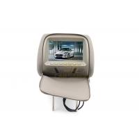 China 7inch Plastic Car Headrest DVD Car Monitor Player With Grey Zipper on sale