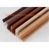 Fashionable Aluminum Sectional Picture Frames Heat Transfer Printing Wood Grain