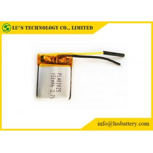 LP402025 3.7V 150mAh mp4 digital player battery 042025 Lithium Polymer batteries