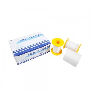 China Hypoallergenic Medical Silk Adhesive Surgical Tape supplier