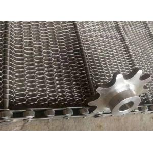 Professional Flat Wire Mesh Belt For Small Food Biscuits And Chocolate Snacks