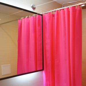 China New Fancy Color Bathroom Applications of PEVA Material Plastic Hanging Shower Curtains supplier