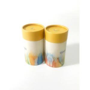 UV Coating Custom Paper Tube Packaging , Varnishing Paper Recycling Containers