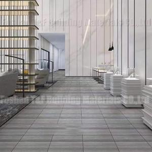 China Hotel Apartment Carpet Floor Porcelain Tiles Ceramic Texture Anti - Slip Strip Pattern supplier