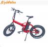 20 Inch Mountain Fat Tire Foldable Electric Bike 48v 500w Bafang Motor