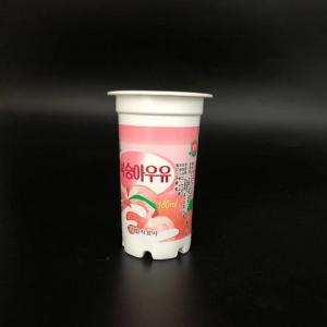 China 90mm Cover PP Disposable Yogurt Cups With Lids  320ml ODM supplier