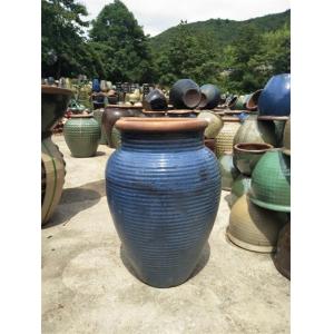51cmx78cm Rustic Garden Plant Pots , Blue Large Rustic Garden Pots
