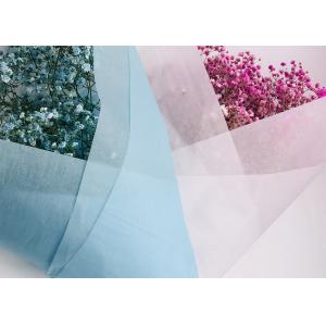 40g CMYK Colored Tissue Paper , Flower Wrapping Tissue Paper