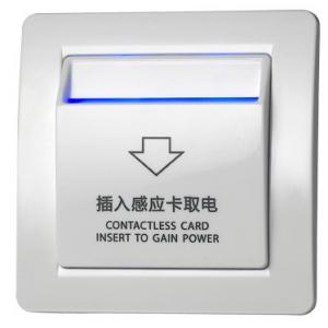 China ABS Material Energy Saver Hotel Card Key Switch 6600W FL-204 Model supplier