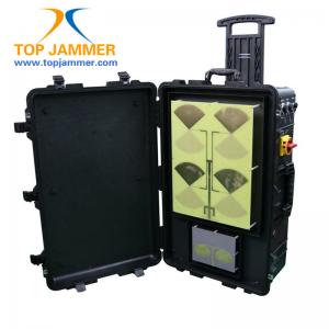 China 8 Band 400W High Power Vehicle VIP Jammer Block RCIED Remote Bomb Low Frequency 20-6000MHz wholesale