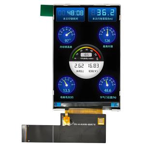 China 3,5 ângulo de visão completo do módulo 320x480 HVGA IPS da exposição de TFT LCD da polegada com o módulo da exposição de TFT Lcd da relação de RGB/MCU/SPI supplier