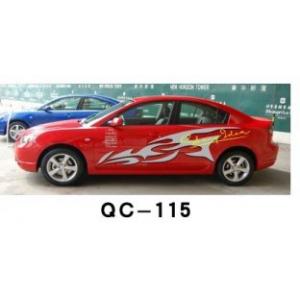 China Corlorful Car Body Sticker QC-115F / Water Proof Car Decoration wholesale