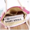 ODM Stripe Promotional Cotton Fabric Bag For Supermarket Shopping ODM Sturdy Canvas Plain Grocery Canvas Tote Bags Cotton Shoulder Bag