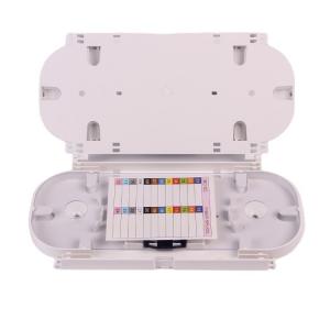 China FTTH Fiber Optic Splice Tray Splice Cassette Indoor Terminal Box Gross weight 0.8kg supplier