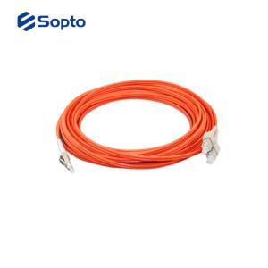 China LC simples à aprovação do FCC ROHS do CE do revestimento do cabo do PVC dos cabos de remendo da fibra ótica do SC supplier