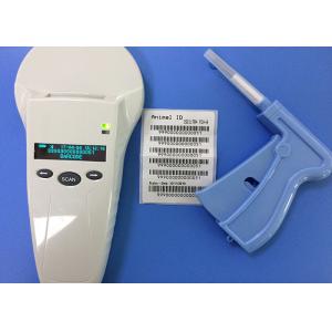 China Handheld Animal RFID Microchip Scanner With Bluetooth And USB Suport supplier