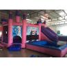 China 4 In 1 Inflatable Jumping Castle , Inflatable Jump House With Slide / Water Pool wholesale