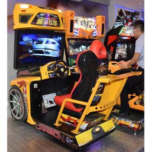 China Stunning Visual Enjoyment Racing Game Machine With Big High Definition Screen supplier