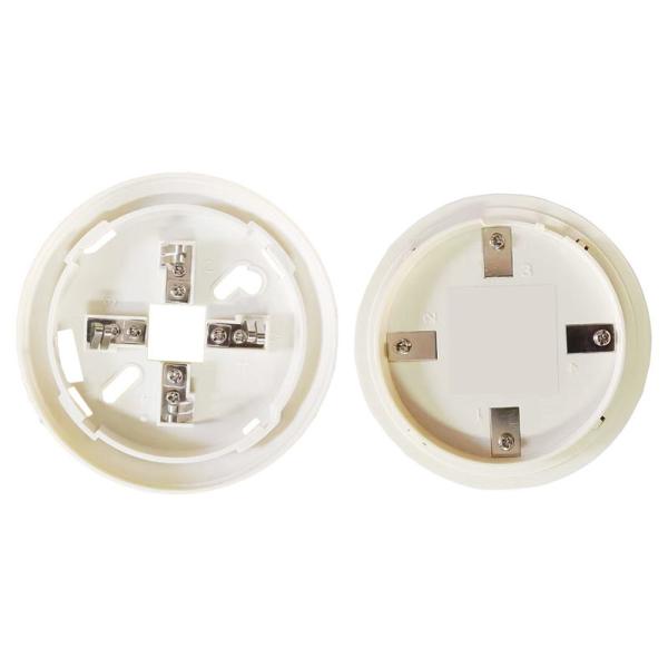 1A DC24V Relay Output 4-Wire Smoke Detector for Industrial Fire Alarms Quick and Easy Installation