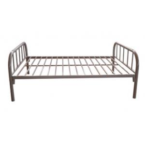 China Stainless Steel Dorm Room Bed Frame , Fireproof Single College Dorm Bed Frame supplier