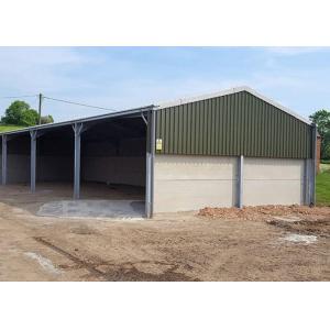 Q235 Modern Prefab Agricultural Buildings With Concrete Panels