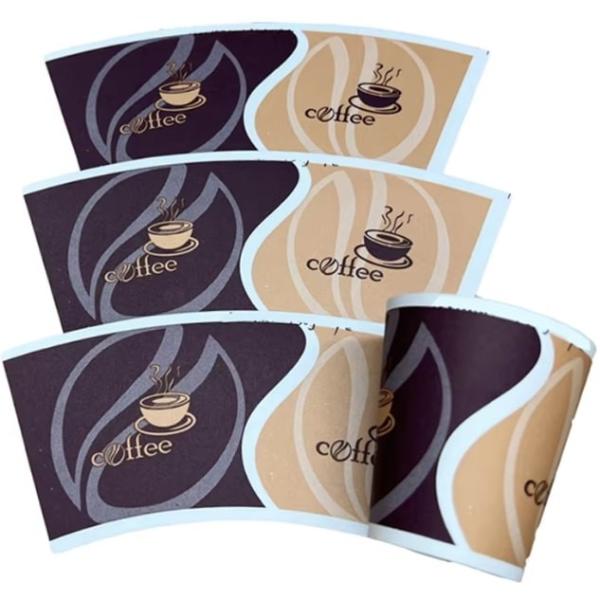 Custom Paper Cup Fan with Flexographic Printing Single and Double Sided Coating