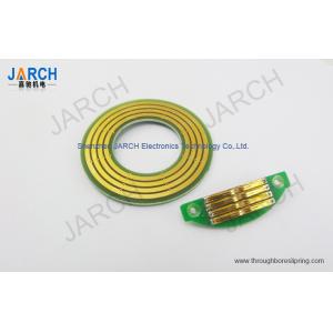 Through hole compact high speed slip ring connector For CNC equipment