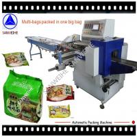 China Blue Reciprocating Automatic Packing Machinery PVC Wrap Packing Machine on sale