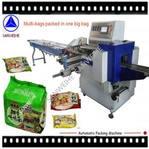 China Blue Reciprocating Automatic Packing Machinery PVC Wrap Packing Machine supplier