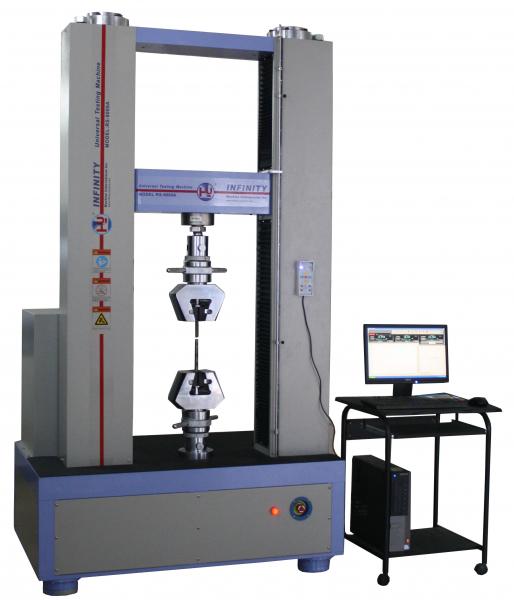 Electronic Plastic Testing Machines , Plastic Testing Instruments 300KN Capacity
