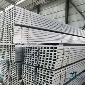 China Lightweight U Shaped Channel , Formed Steel U Channel Iron Metal Long Length supplier