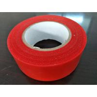 China Red HNHN OEM Construction Red 55m Stucco Masking Tape UV Resistant on sale