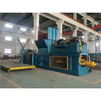 China Hydraulic Drive Fully Automatic Horizontal Baler 55 Kw High Production Rate on sale