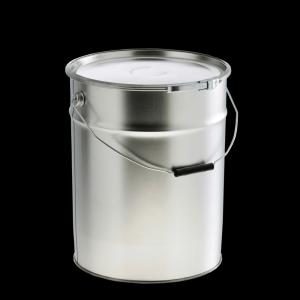 Powder Products 5 Gallon Steel Bucket Lever Lock Ring Lid And Handle