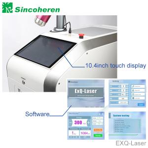 China 5Hz 1064nm Laser Pigmentation Removal Machine , Q Switch ND YAG Laser Equipment supplier