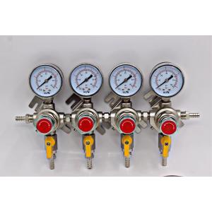 China Secondary Regulator for use for beer kegerator cooler, co2 cylinder, with pressure relief valve supplier