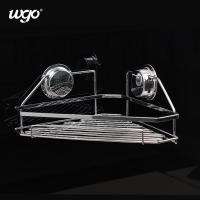 China WGO Stainless Steel Rust Free Washable Bath Corner Shelf Strongly Holding Power on sale